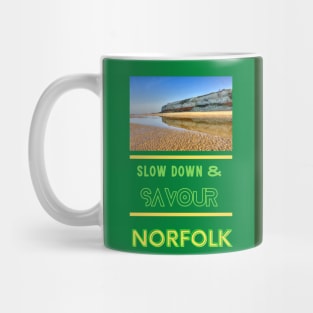 Hunstanton - Slow Down and Savour Norfolk Mug